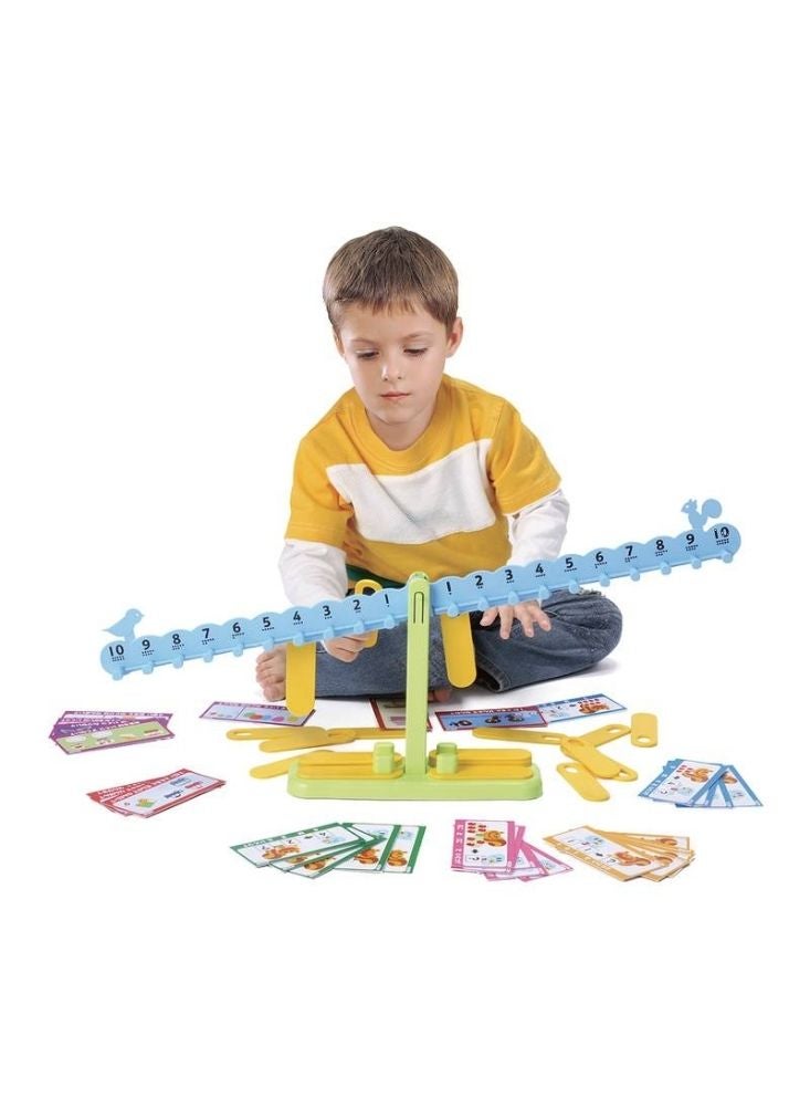 Gigo Math Balance Scale Learning Toy with Numbers and Cards, Educational Arithmetic Balance Game for Kids - Image 3